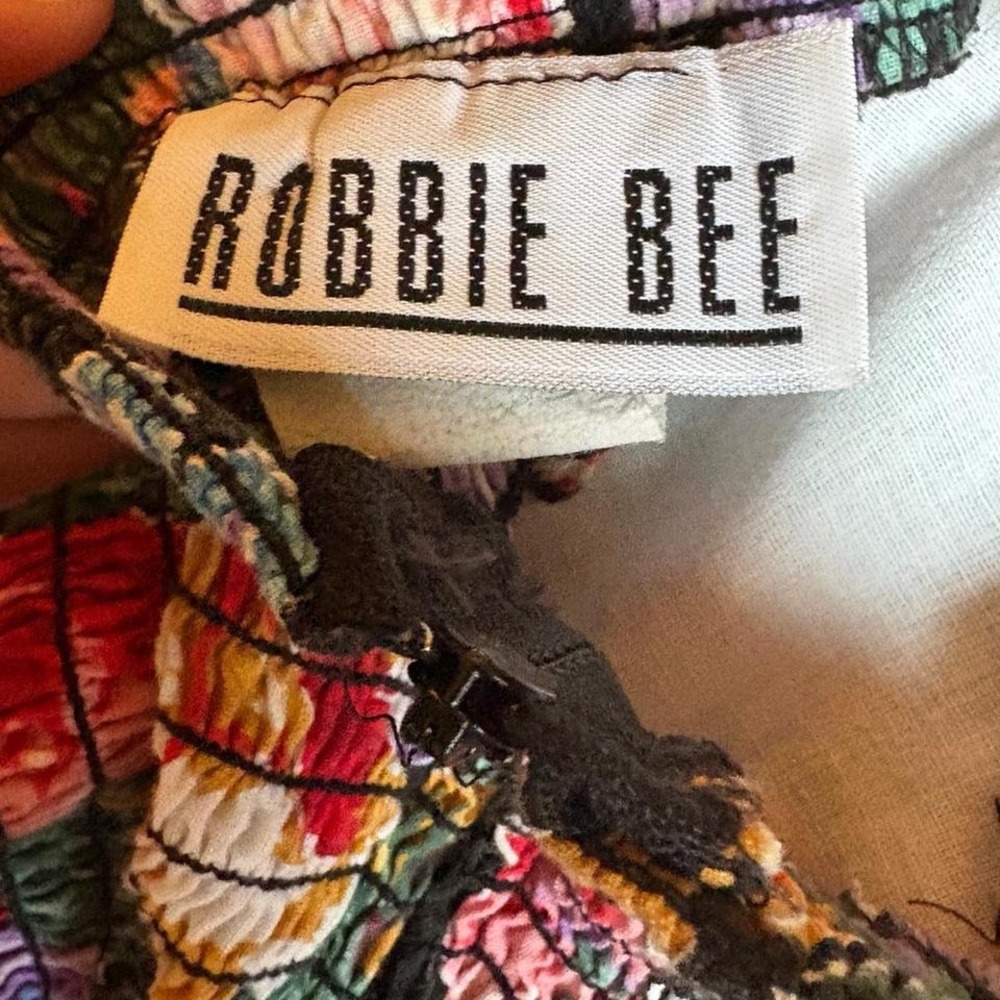 Vintage Robbie‎ Bee Floral Print Dress - Picture 3 of 4
